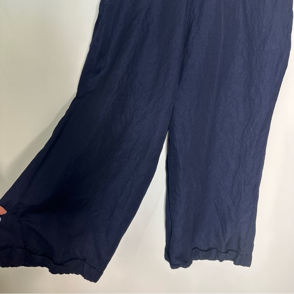 Banana Republic jumpsuit back tie linen blend - Picture 10 of 16